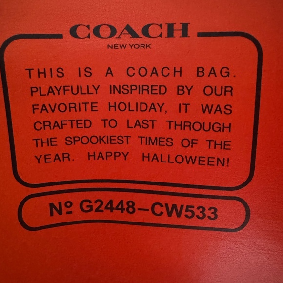 Coach pumpkin Bucket Bag - Picture 2 of 2